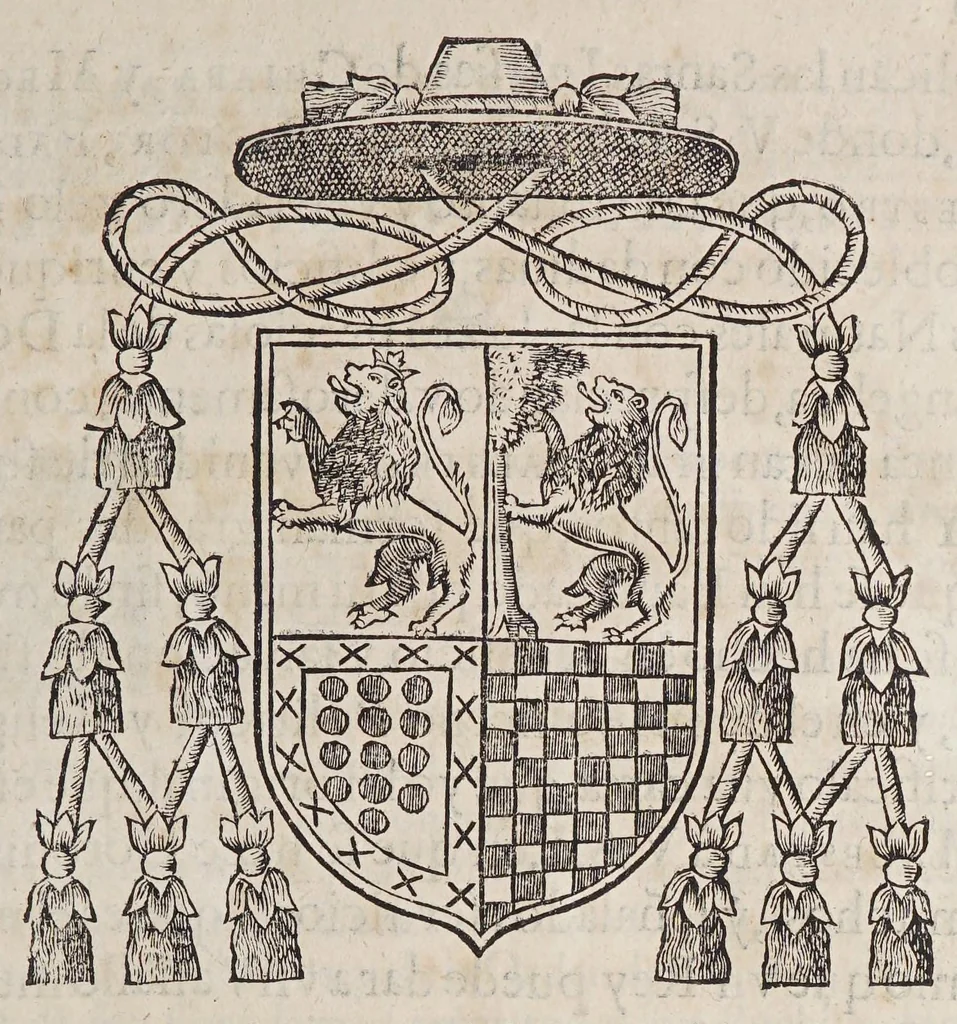 An illustration from Teatro eclesiastico de la primitiua iglesia de las Indias Occidentales, : vidas de sus arzobispos, obispos, y cosas memorables de sus sedes. ..., 1649, leaf 131