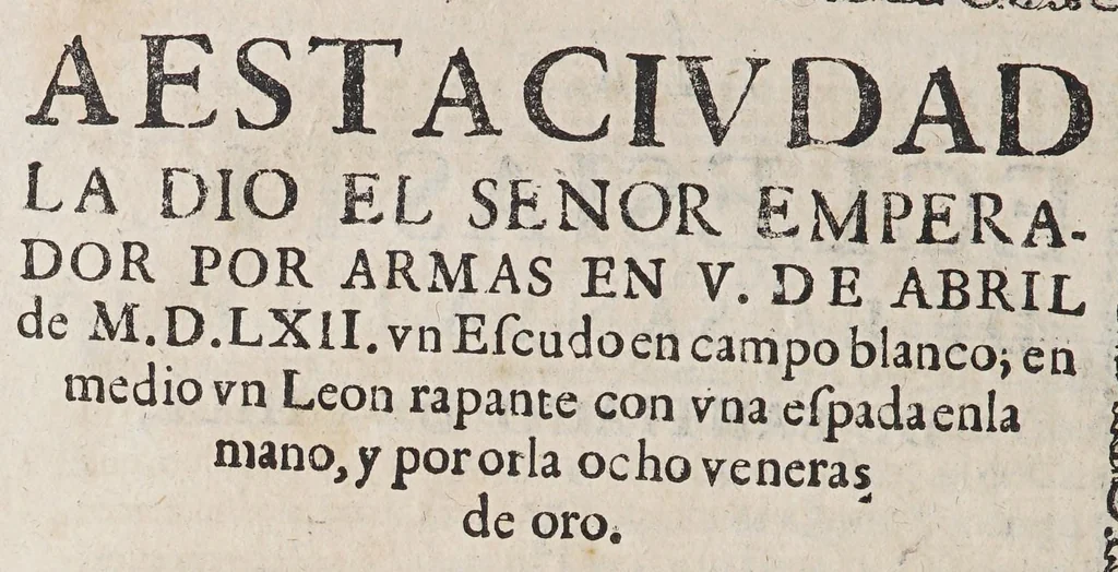 An illustration from Teatro eclesiastico de la primitiua iglesia de las Indias Occidentales, : vidas de sus arzobispos, obispos, y cosas memorables de sus sedes. ..., 1649, leaf 190
