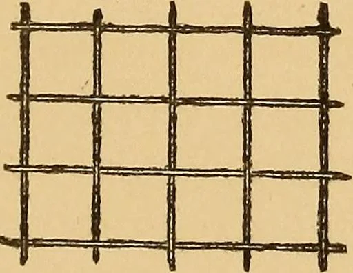 An illustration from A technical history of the manufacture of Venetian laces (Venice- Burano) / by G.M. Urbani de Gheltof ; translated by Lady Layard, 1882, leaf 34