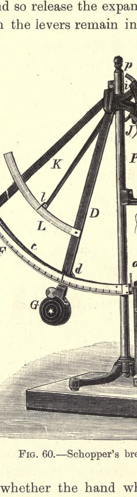 An illustration from The technical testing of yarns and textile fabrics, 1920, leaf 118