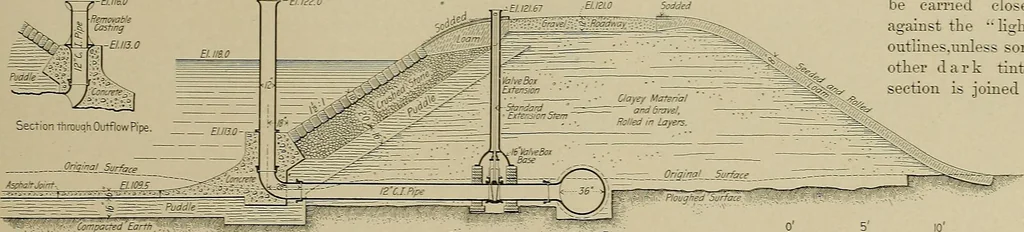 An illustration from The technic of mechanical drafting a practical guide to neat, correct, and legible drawing, 1904, leaf 28
