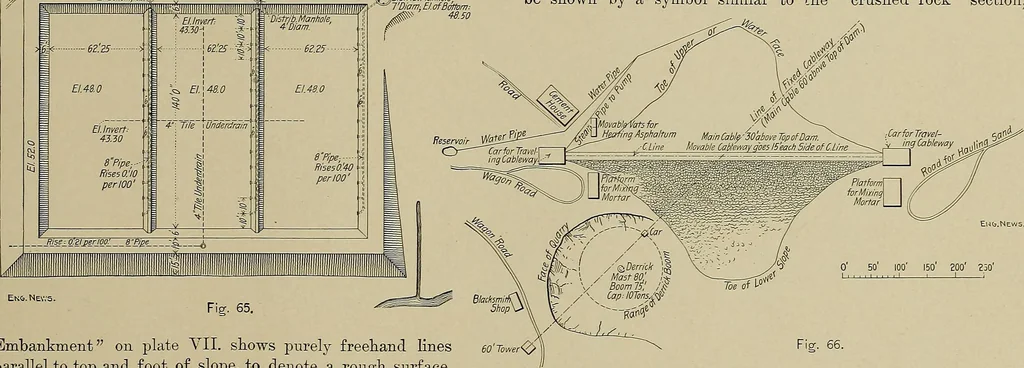 An illustration from The technic of mechanical drafting a practical guide to neat, correct, and legible drawing, 1904, leaf 36