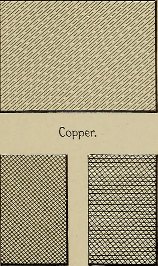 An illustration from The technic of mechanical drafting a practical guide to neat, correct, and legible drawing, 1904, leaf 46