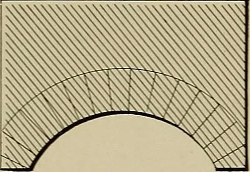An illustration from The technic of mechanical drafting a practical guide to neat, correct, and legible drawing, 1904, leaf 48