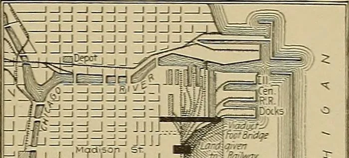 An illustration from The technic of mechanical drafting a practical guide to neat, correct, and legible drawing, 1904, leaf 60