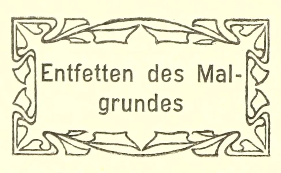 An illustration from Technik der Malerei : ein Handbuch für Künstler und Dilettanten, 1901, leaf 90