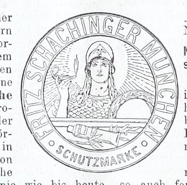 An illustration from Technische Mitteilungen für Malerei, 1886, leaf 68