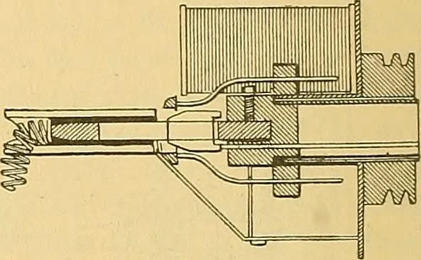 An illustration from Technology of textile design. Being a practical treatise on the construction and application of weaves for all textile fabrics, with minute reference to the latest inventions for weaving, 1888, leaf 189