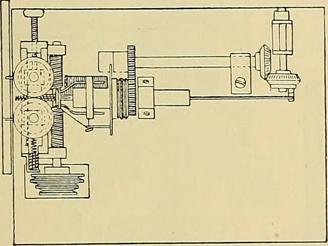 An illustration from Technology of textile design. Being a practical treatise on the construction and application of weaves for all textile fabrics, with minute reference to the latest inventions for weaving, 1888, leaf 190