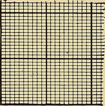 An illustration from Technology of textile design. Being a practical treatise on the construction and application of weaves for all textile fabrics, with minute reference to the latest inventions for weaving, 1888, leaf 20