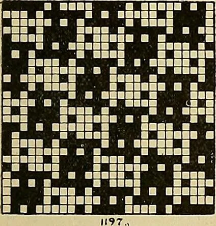 An illustration from Technology of textile design. Being a practical treatise on the construction and application of weaves for all textile fabrics, with minute reference to the latest inventions for weaving, 1888, leaf 286