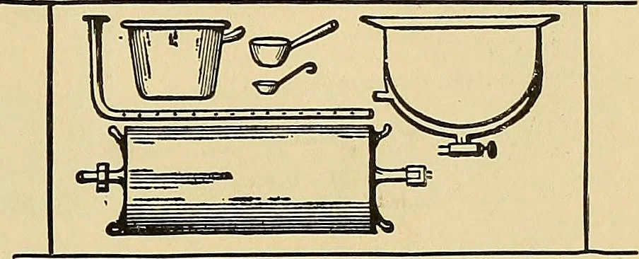 An illustration from Technology of textile design. Being a practical treatise on the construction and application of weaves for all textile fabrics, with minute reference to the latest inventions for weaving, 1888, leaf 338