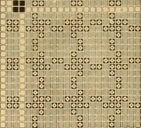 An illustration from Technology of textile design. Being a practical treatise on the construction and application of weaves for all textile fabrics, with minute reference to the latest inventions for weaving. Containing also an appendix showing the analysis and giving the calculations necessary for the manufacture of the various textile fabrics, 1889, leaf 55