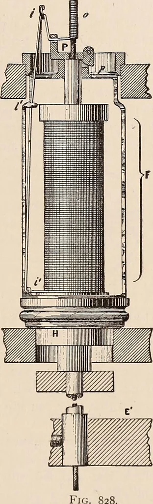 An illustration from Technology of textile design. A practical treatise on the construction and application of weaves for all textile fabrics... Containing also an appendix describing all the latest methods and improvements in designing and manufacturing, 1890, leaf 196