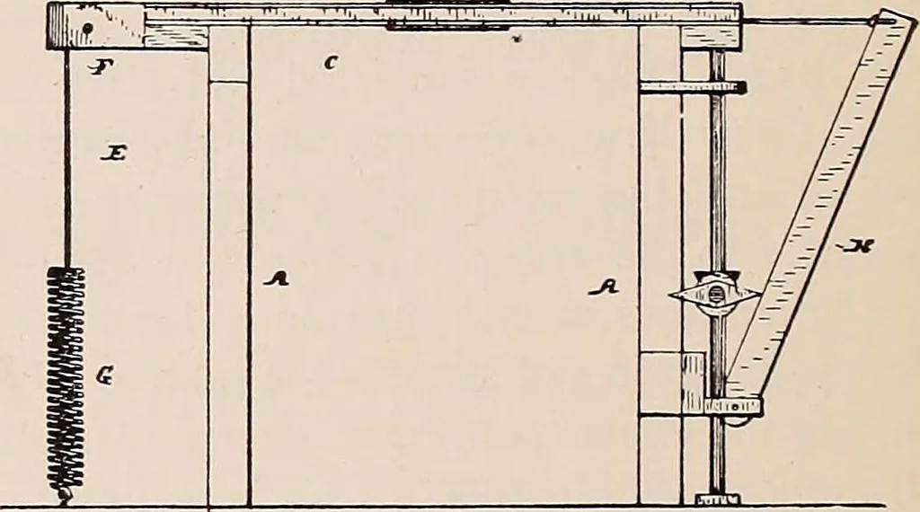 An illustration from Technology of textile design. A practical treatise on the construction and application of weaves for all textile fabrics... Containing also an appendix describing all the latest methods and improvements in designing and manufacturing, 1890, leaf 211