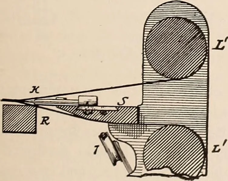 An illustration from Technology of textile design. A practical treatise on the construction and application of weaves for all textile fabrics... Containing also an appendix describing all the latest methods and improvements in designing and manufacturing, 1890, leaf 216