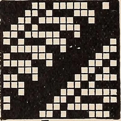 An illustration from Technology of textile design. A practical treatise on the construction and application of weaves for all textile fabrics... Containing also an appendix describing all the latest methods and improvements in designing and manufacturing, 1890, leaf 311