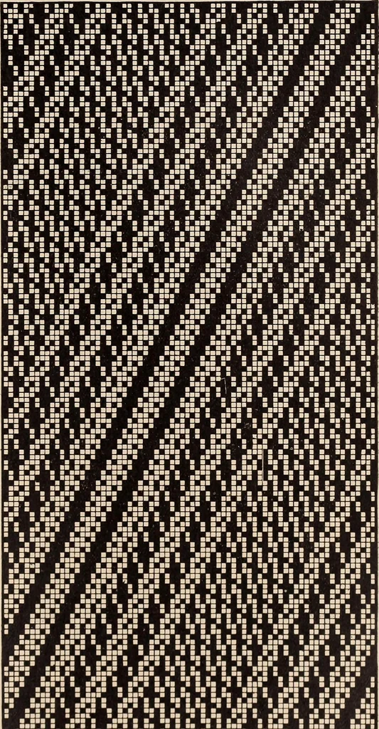 An illustration from Technology of textile design. A practical treatise on the construction and application of weaves for all textile fabrics... Containing also an appendix describing all the latest methods and improvements in designing and manufacturing, 1890, leaf 318