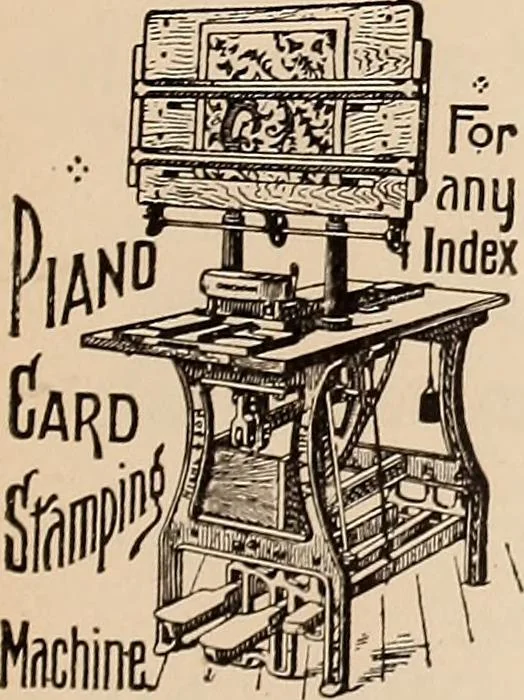 An illustration from Technology of textile design. A practical treatise on the construction and application of weaves for all textile fabrics... Containing also an appendix describing all the latest methods and improvements in designing and manufacturing, 1890, leaf 342