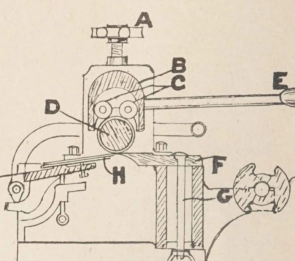 An illustration from Teinture, corroyage et finissage du cuir, 1910, leaf 36