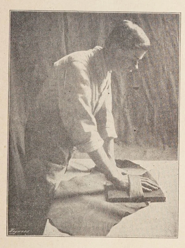 An illustration from Teinture, corroyage et finissage du cuir, 1910, leaf 391