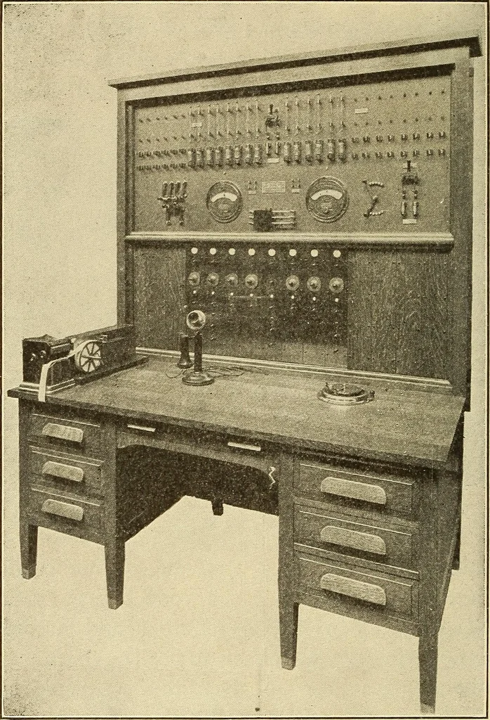 An illustration from Telegraph engineering : a manual for practicing telegraph engineers and engineering students, 1922, leaf 235