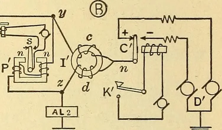 An illustration from Telegraph engineering : a manual for practicing telegraph engineers and engineering students, 1922, leaf 83