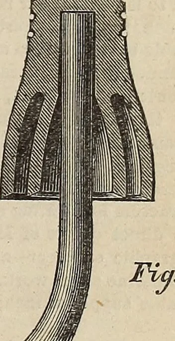 An illustration from The Telegrapher [microform], 1864, leaf 12