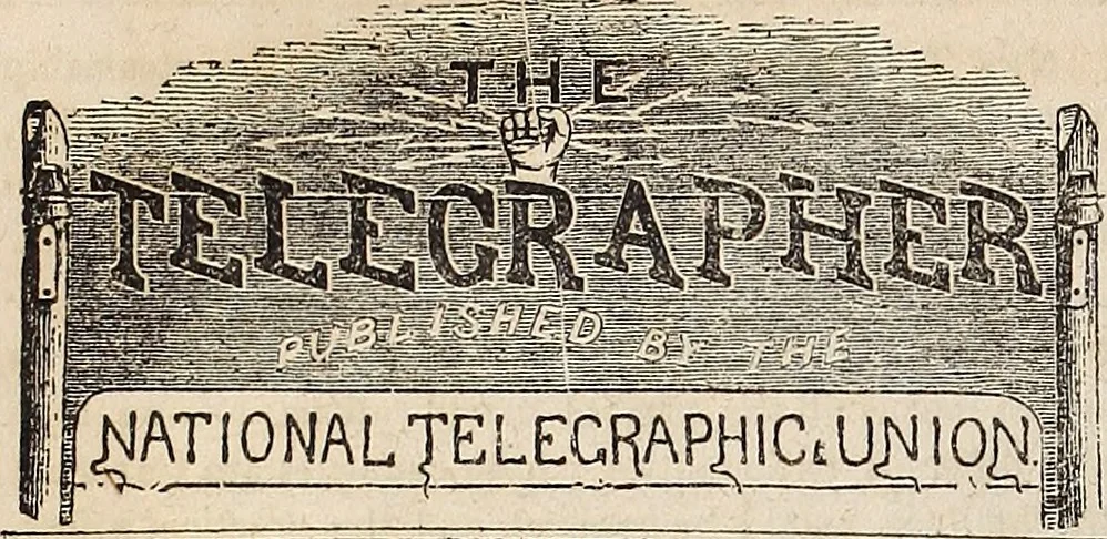 An illustration from The Telegrapher [microform], 1864, leaf 279