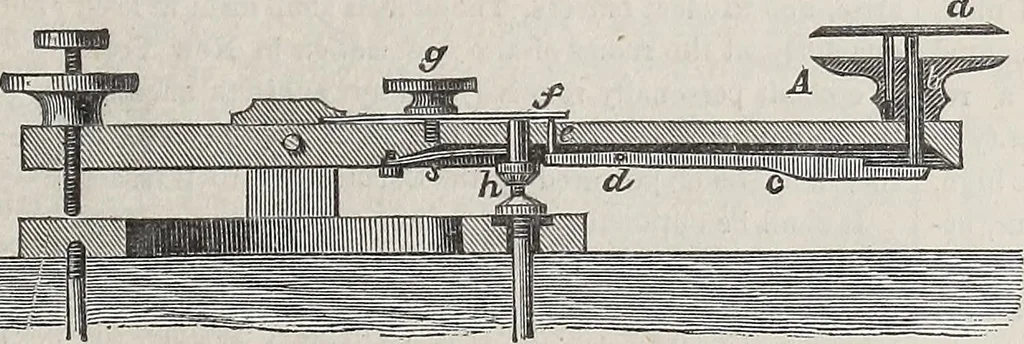 An illustration from The Telegrapher [microform], 1864, leaf 336