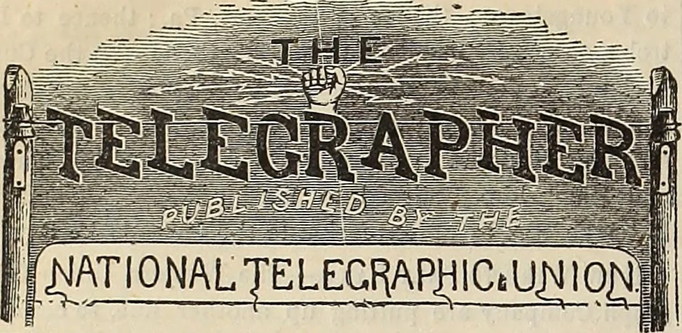 An illustration from The Telegrapher [microform], 1864, leaf 371