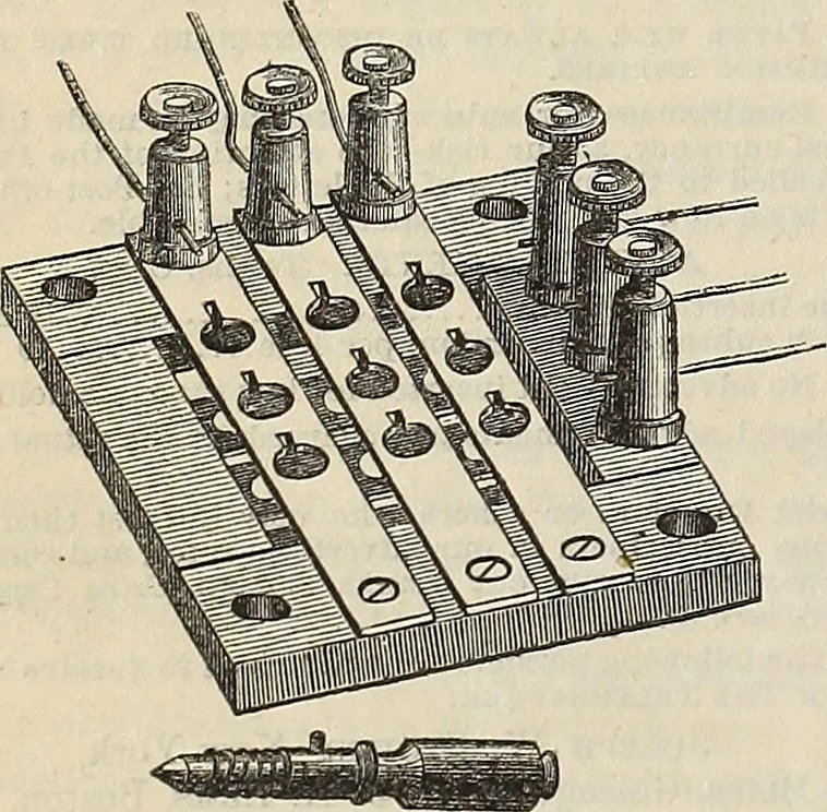An illustration from The Telegrapher [microform], 1864, leaf 373