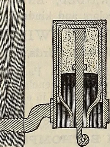 An illustration from The Telegrapher [microform], 1864, leaf 423