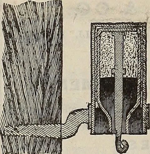 An illustration from The Telegrapher [microform], 1864, leaf 439
