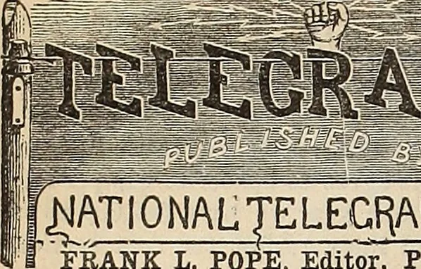 An illustration from The Telegrapher [microform], 1864, leaf 51