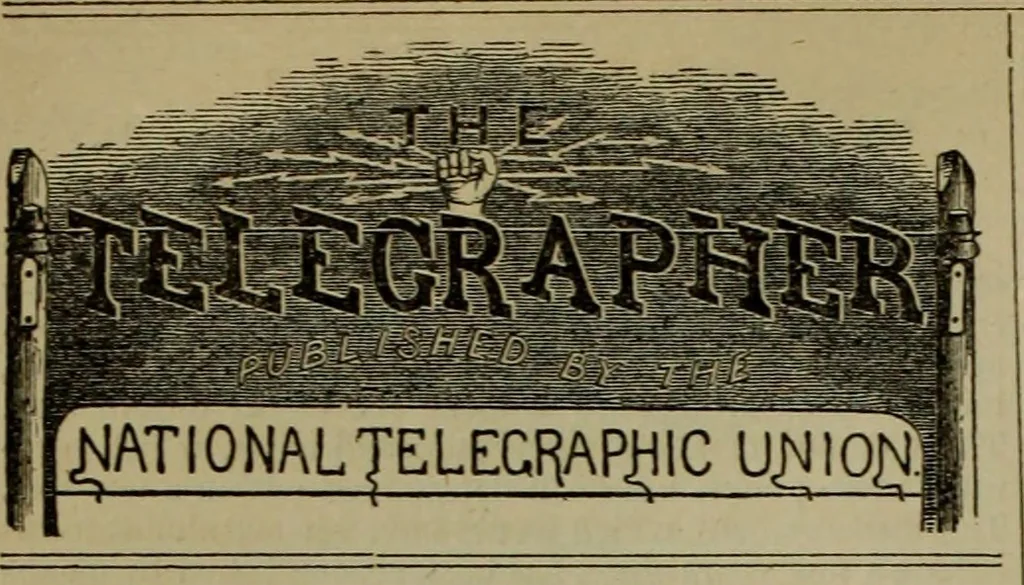 An illustration from The Telegrapher [microform], 1864, leaf 251