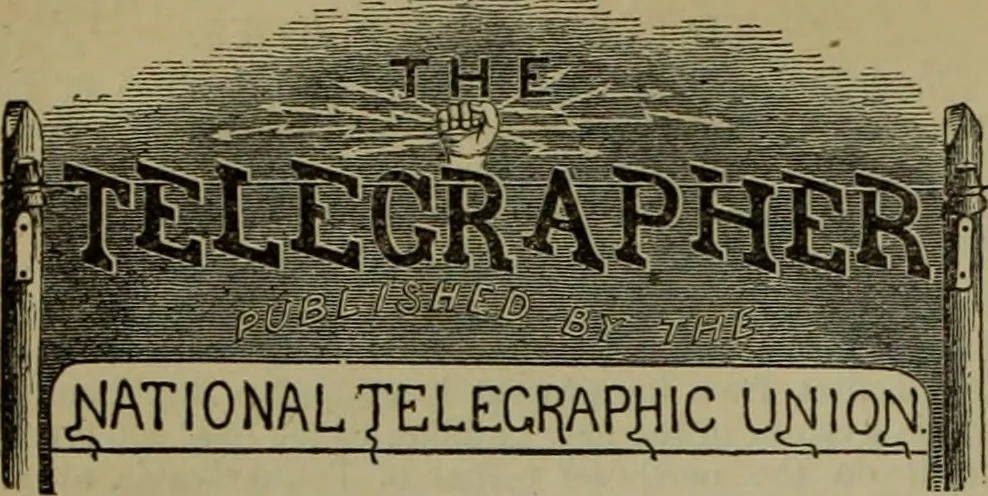 An illustration from The Telegrapher [microform], 1864, leaf 259