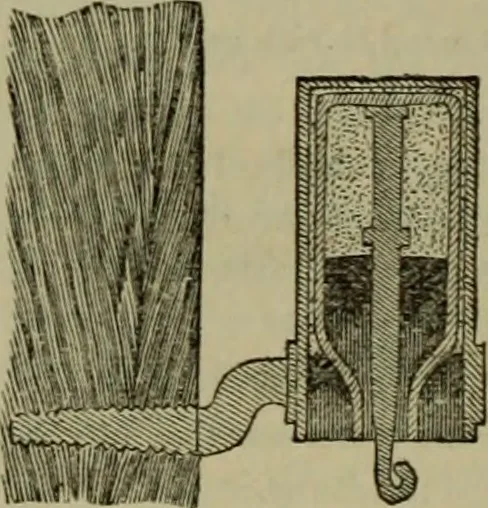 An illustration from The Telegrapher [microform], 1864, leaf 269