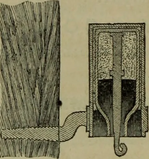 An illustration from The Telegrapher [microform], 1864, leaf 27