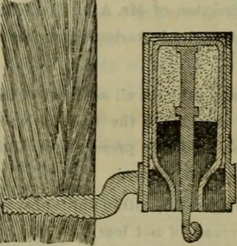 An illustration from The Telegrapher [microform], 1864, leaf 301