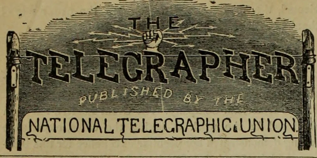 An illustration from The Telegrapher [microform], 1864, leaf 51