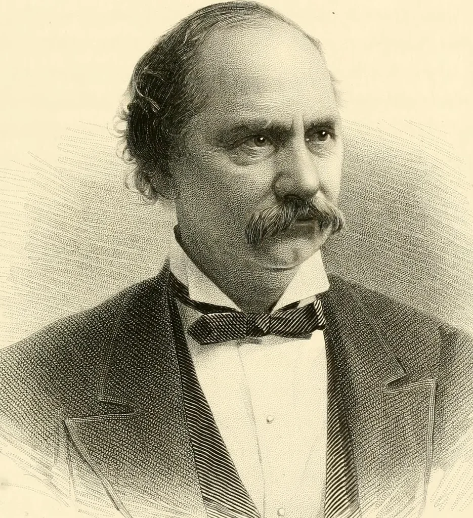 An illustration from The telegraph in American and Morse memorial, 1886, leaf 620