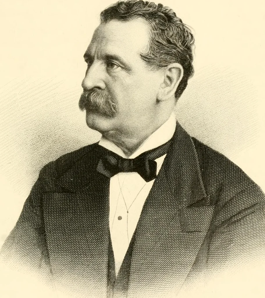 An illustration from The telegraph in American and Morse memorial, 1886, leaf 664
