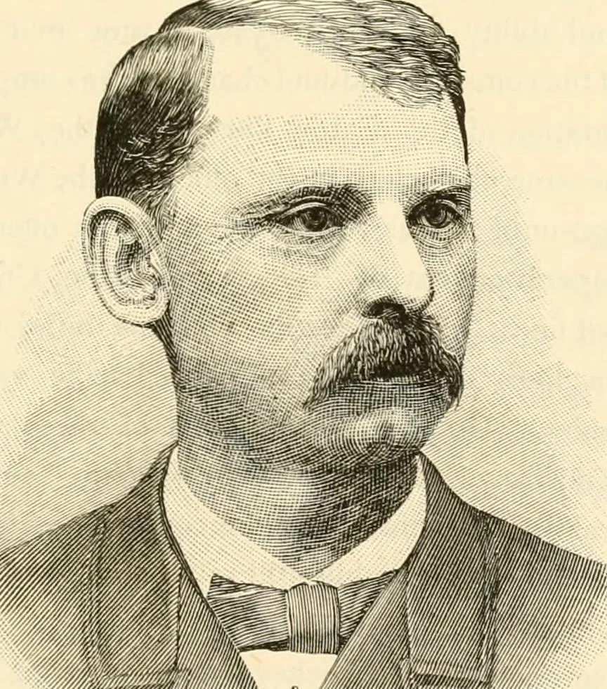 An illustration from The telegraph in American and Morse memorial, 1886, leaf 684