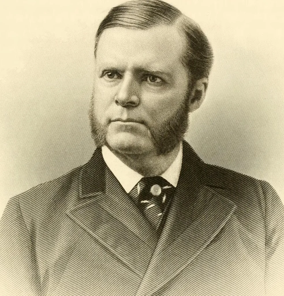 An illustration from The telegraph in American and Morse memorial, 1886, leaf 696