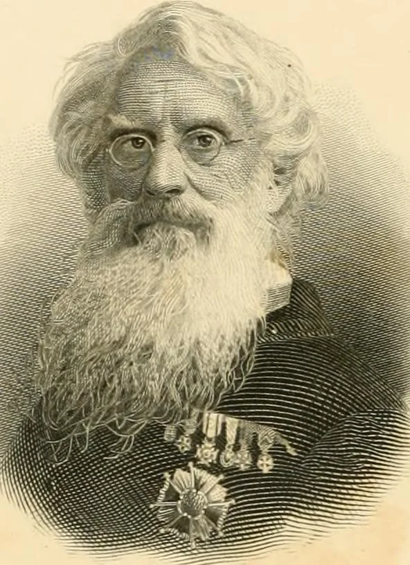 An illustration from The telegraph in American and Morse memorial, 1886, leaf 7