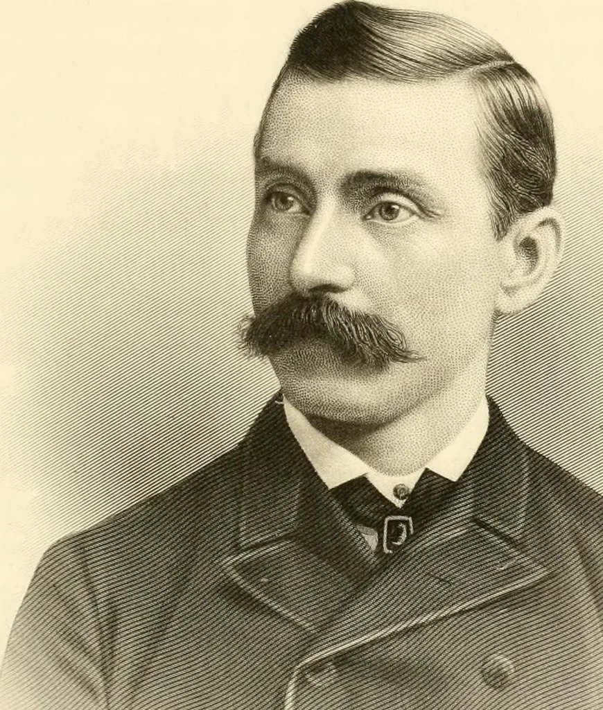 An illustration from The telegraph in American and Morse memorial, 1886, leaf 708