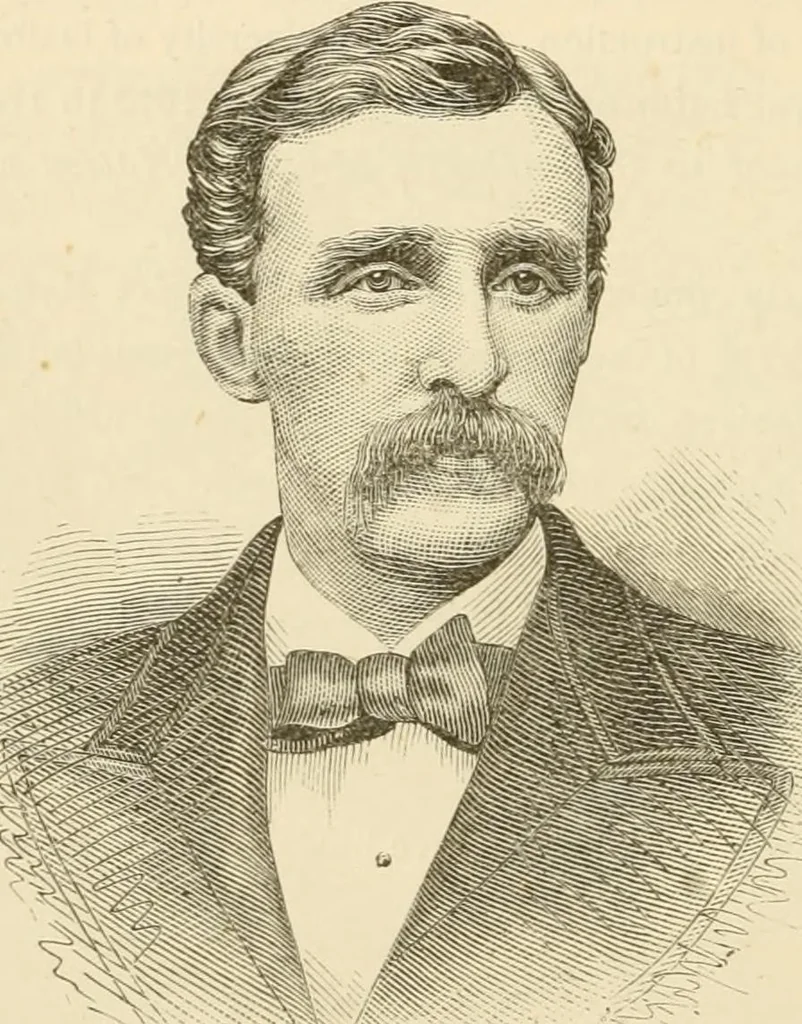 An illustration from The telegraph in American and Morse memorial, 1886, leaf 797