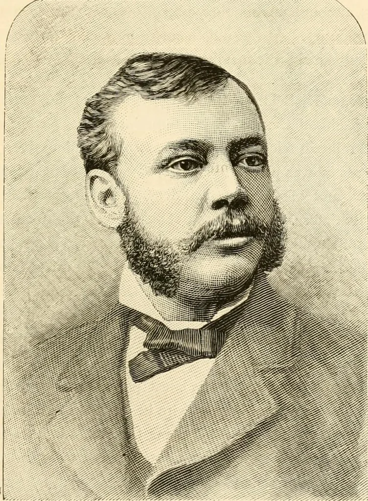 An illustration from The telegraph in American and Morse memorial, 1886, leaf 836
