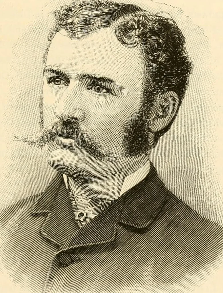 An illustration from The telegraph in American and Morse memorial, 1886, leaf 838